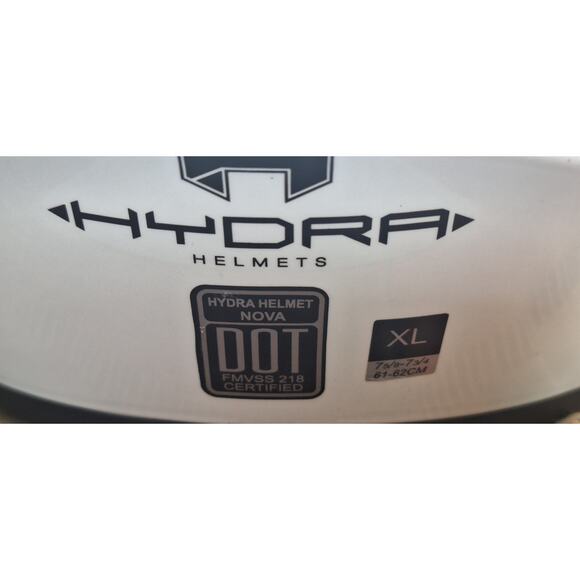 Hydra Helmets Modular 13- Size 7 5/8-7 3/4- never worn! 2018- DOT approved - Picture 4 of 9